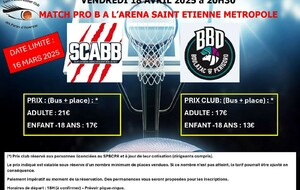 Rencontres de la semaine du 14 au 20 avril à jour.