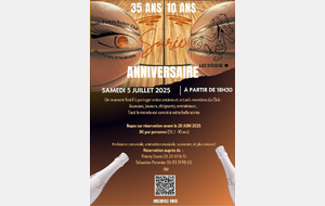 Anniversaires : 35 ans du Club - 10 ans des Indiens