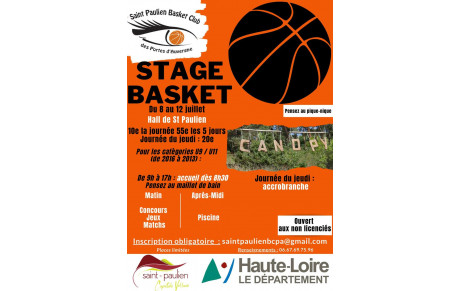 Stage d'été