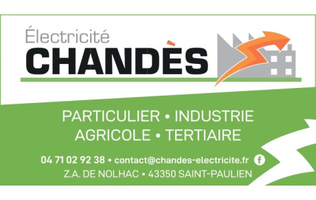 CHANDES Electricité