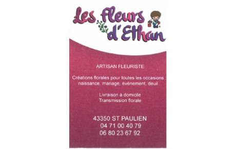 Les Fleurs d'Ethan